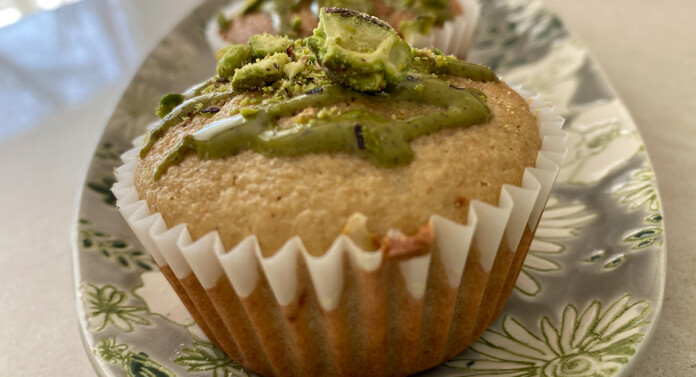 Muffin-al-pistacchio