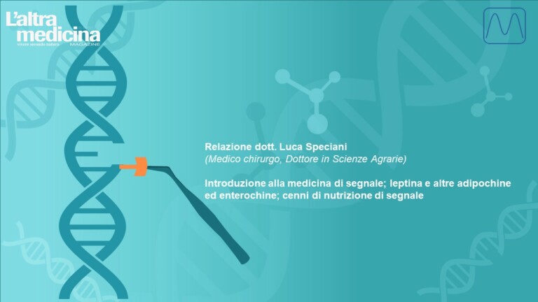 INTRODUZIONE ALLA MEDICINA DI SEGNALE