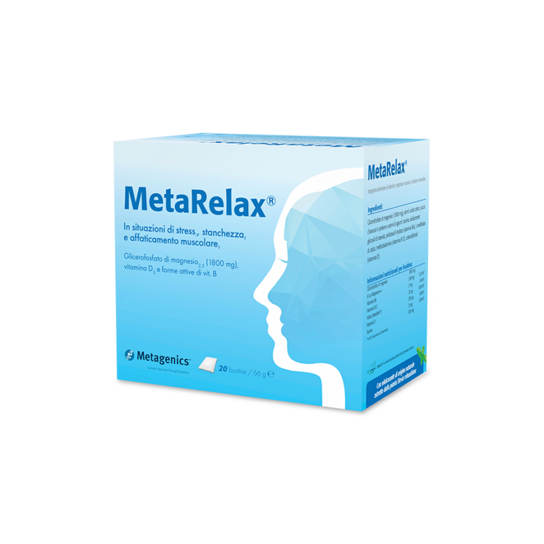 Metarelax: complesso di magnesio e vitamine del gruppo B